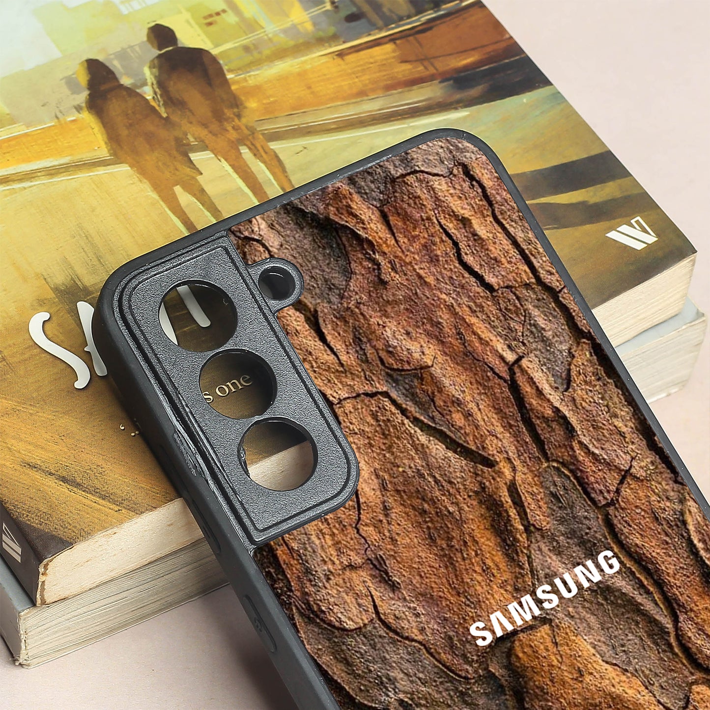 Wavy Grain metal back case for Samsung S21 FE