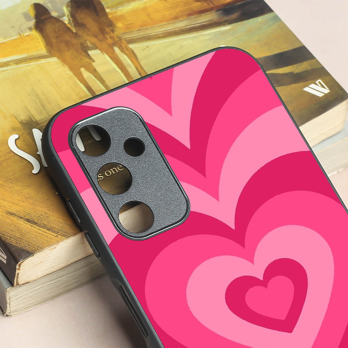 Retro Love metal back case for Samsung A14