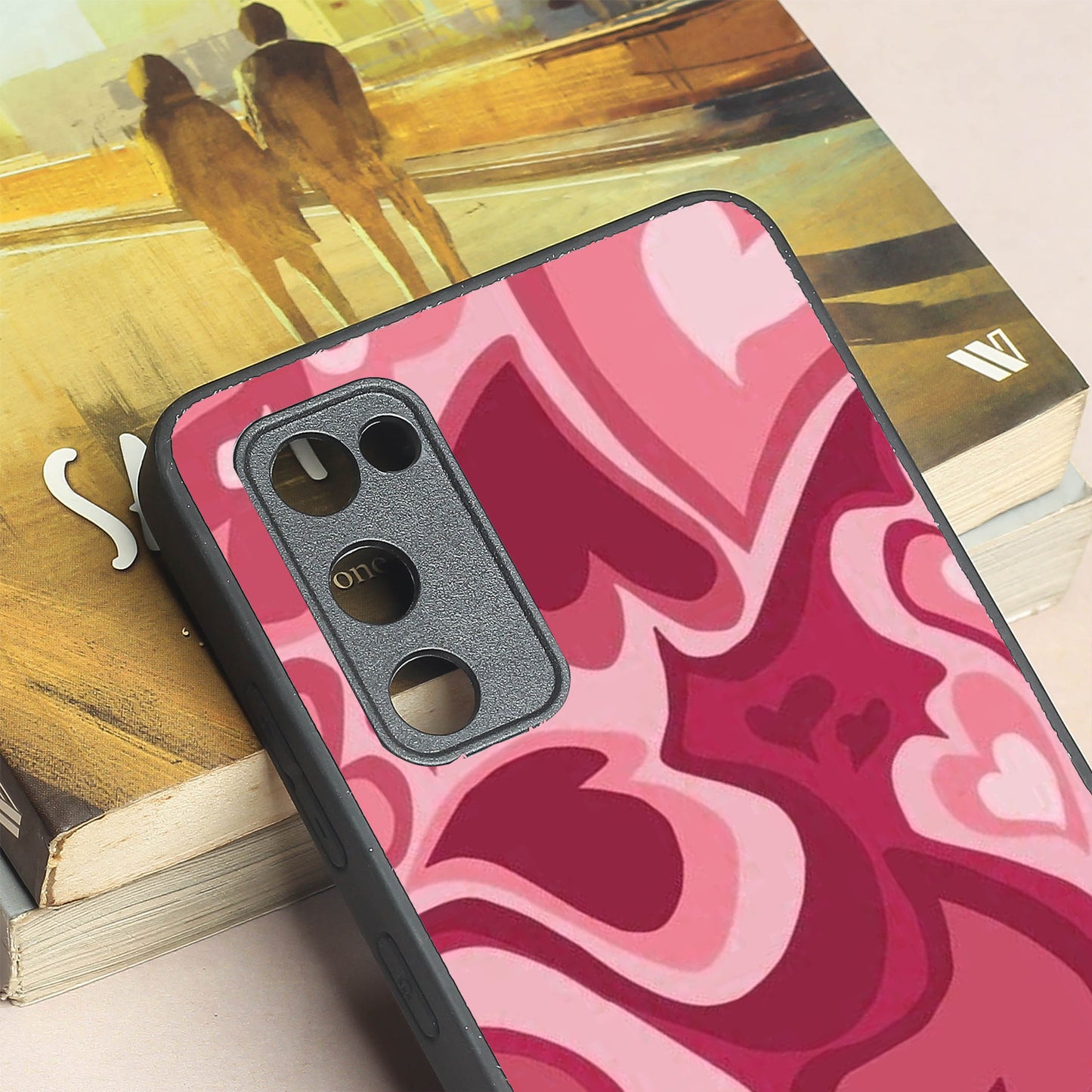 Valentine Wave Marble metal back case for Samsung S20 FE