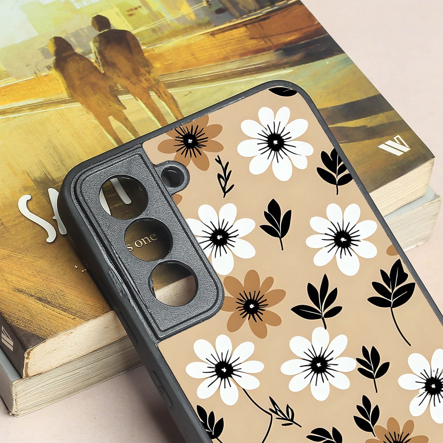 Daisy Dusk metal back case for Samsung S21 FE