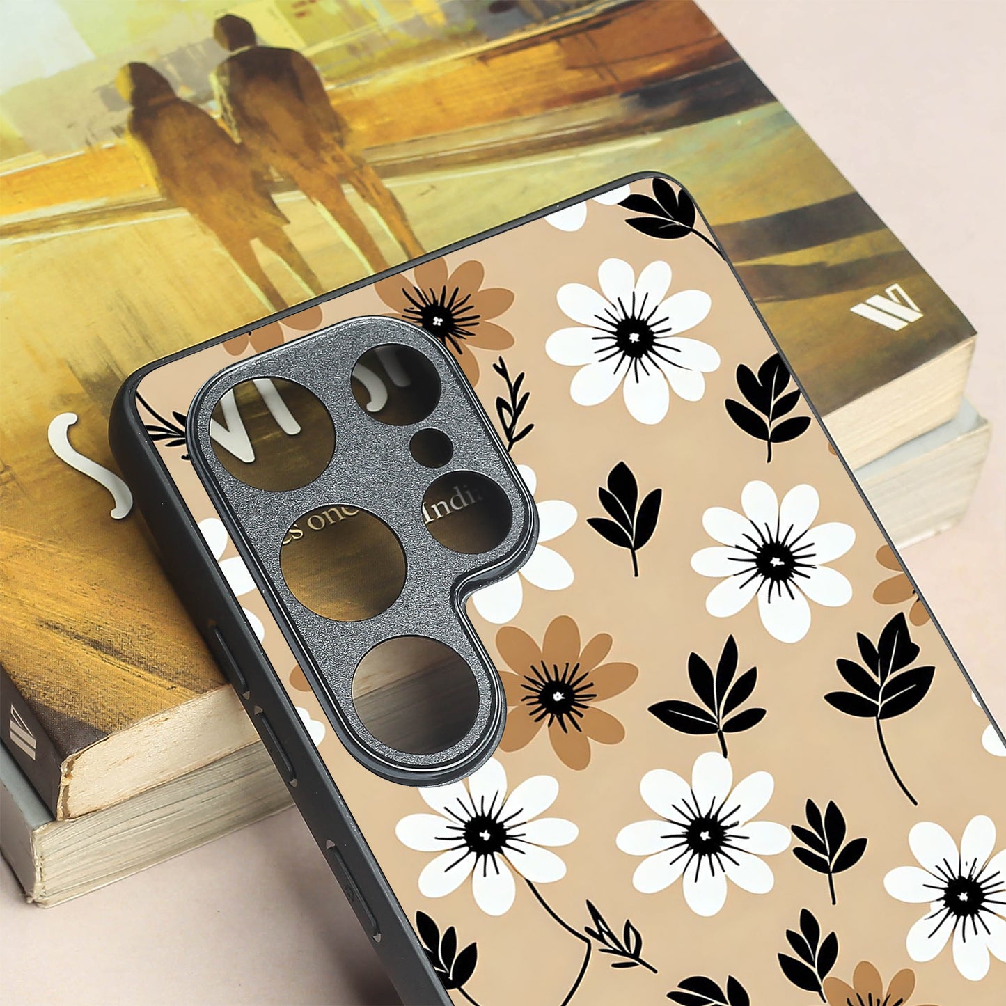 Daisy Dusk metal back case for Samsung S25 Ultra