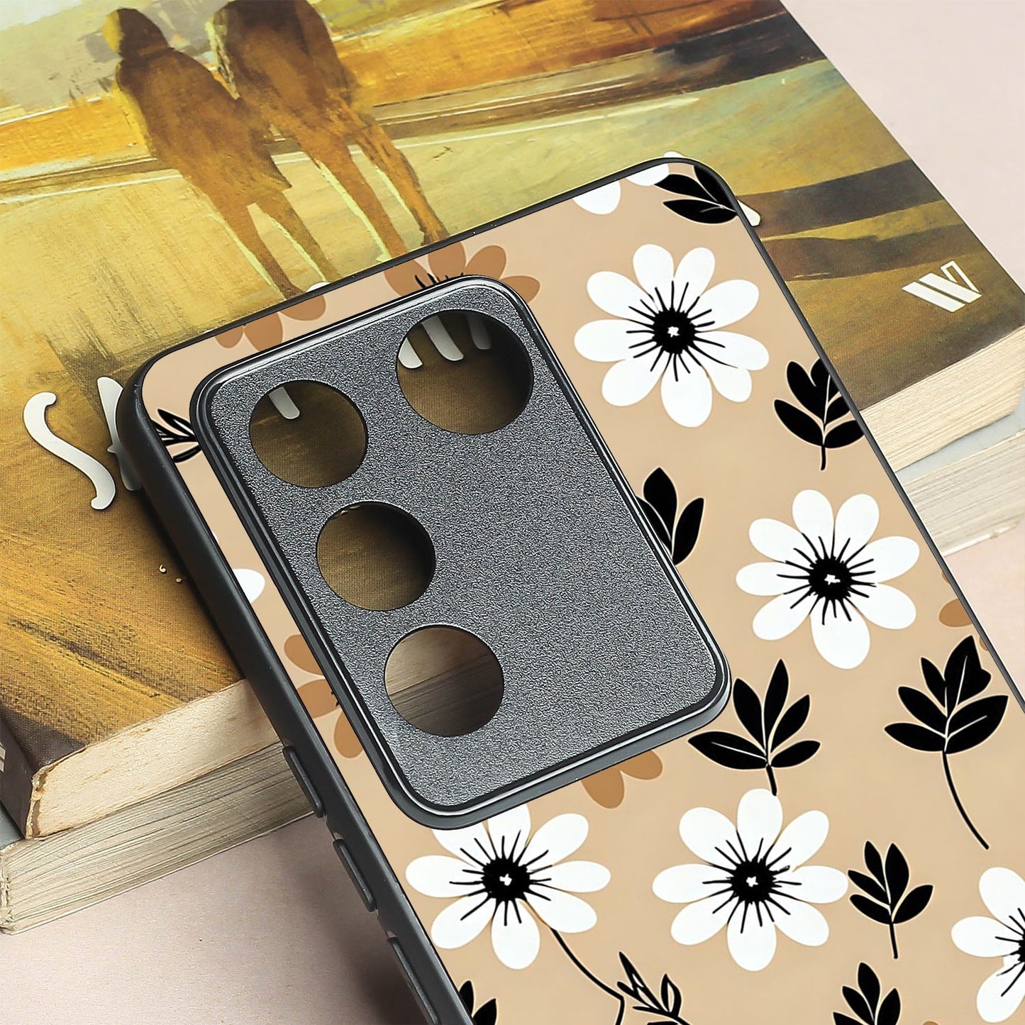 Daisy Dusk metal back case for Vivo V16 Pro