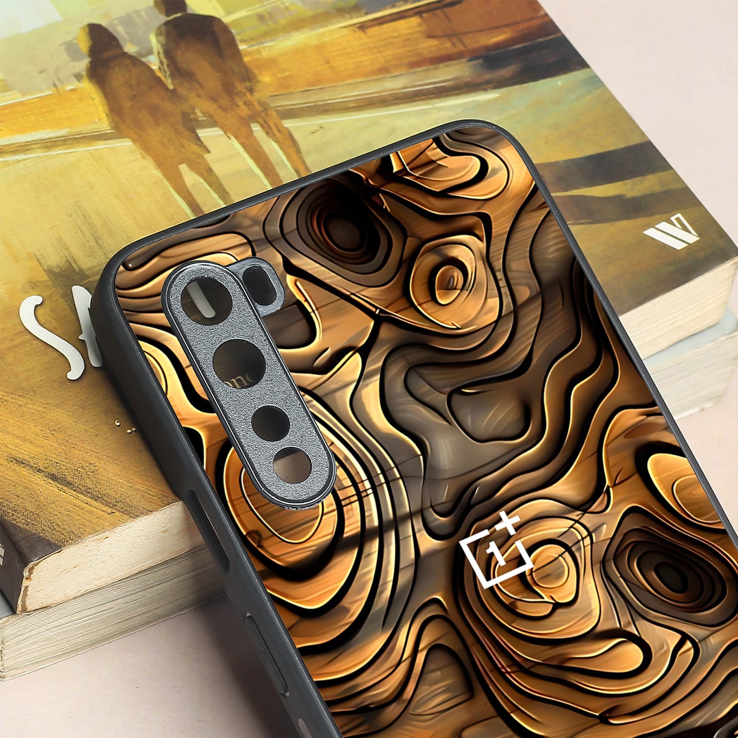 Rust Mirage metal back case for Oneplus Nord