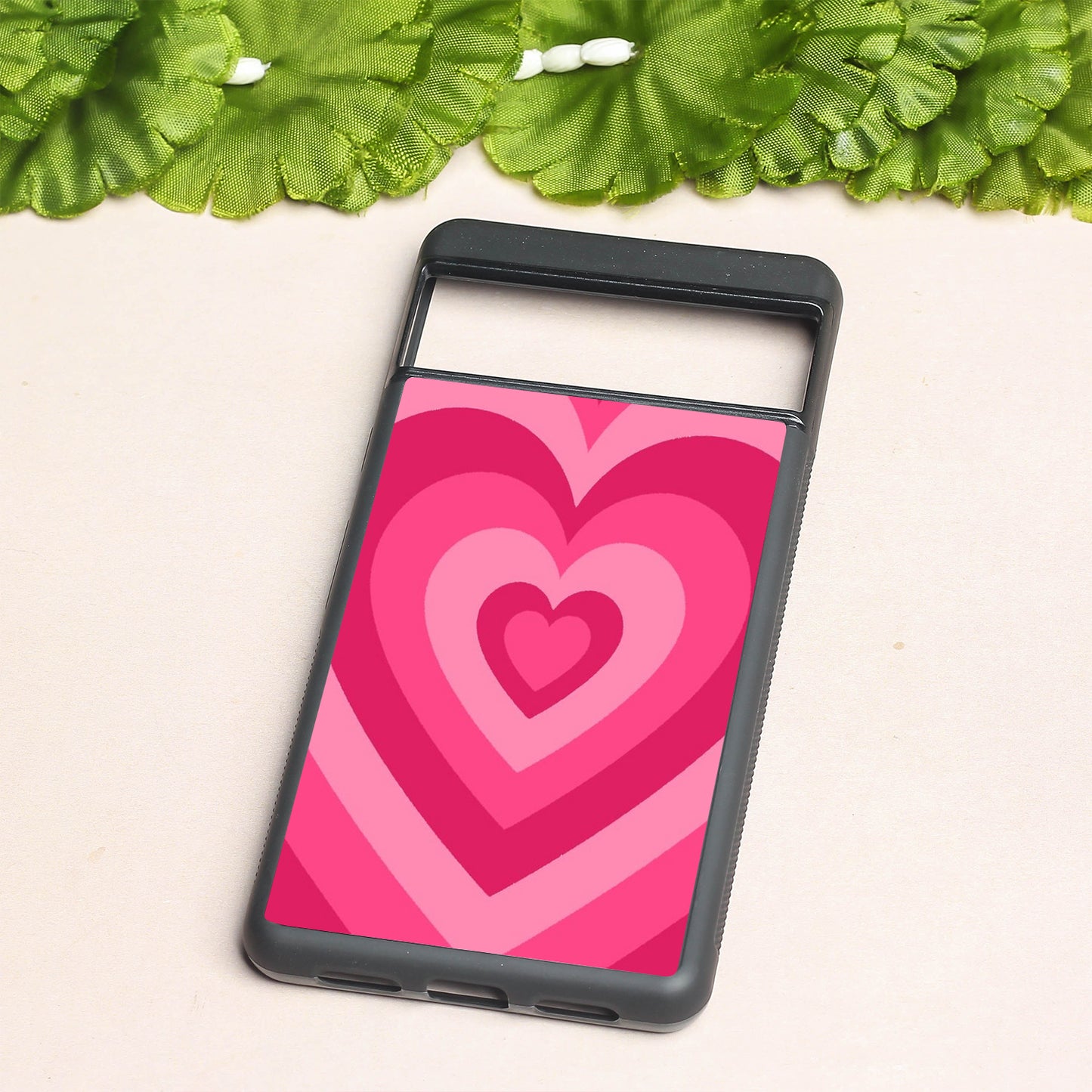 Retro Love metal back case for Google Pixel 7a