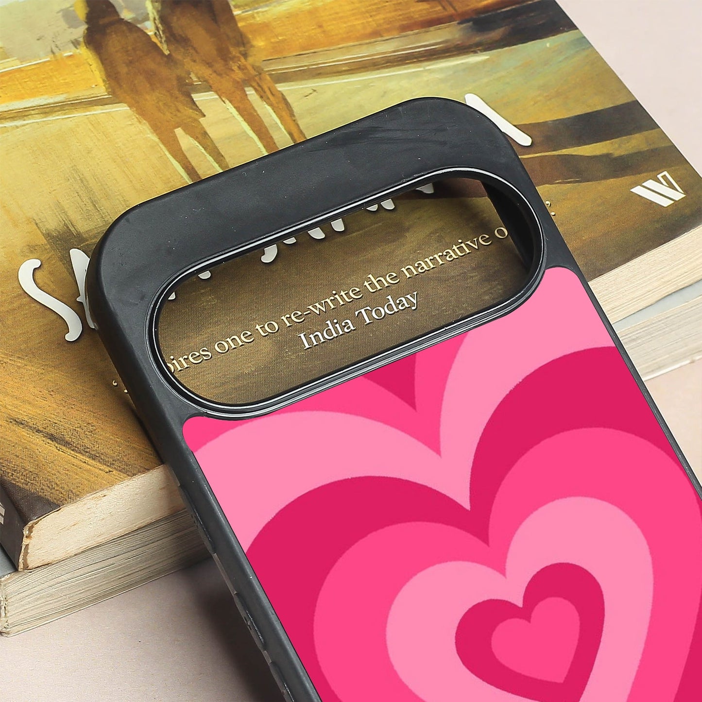 Retro Love metal back case for Google Pixel 9 Pro