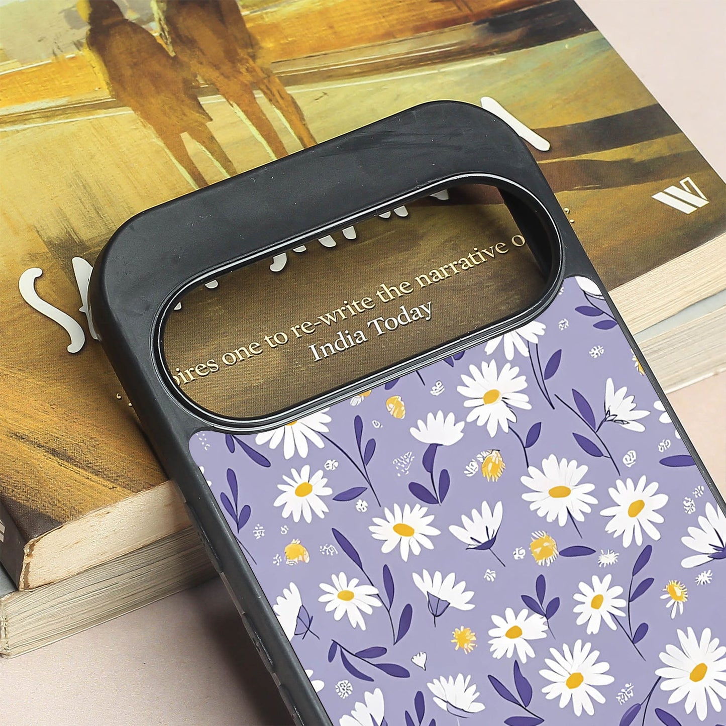 Lavender Daisies metal back case for Google Pixel 9 Pro