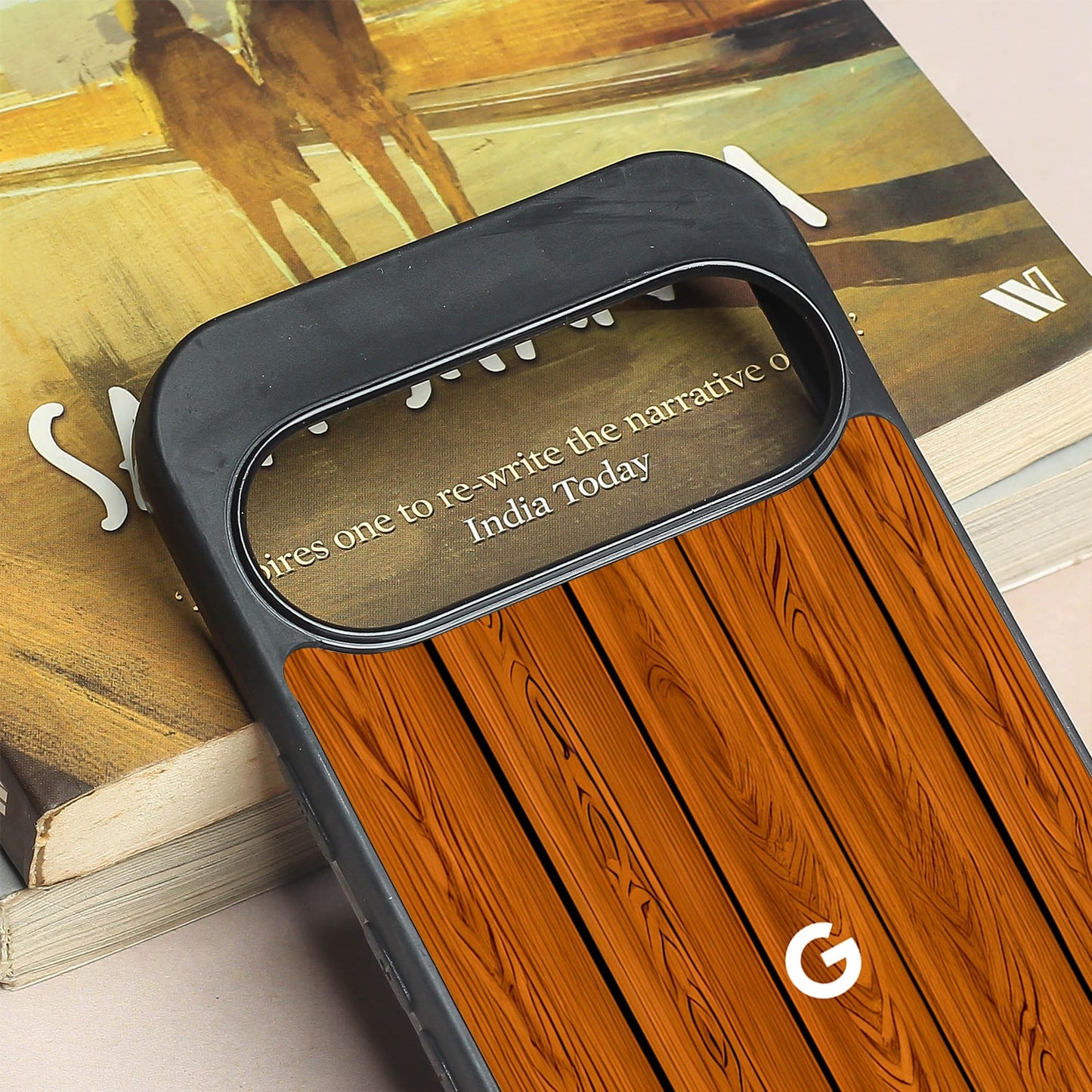 WoodCraft Touch metal back case for Google Pixel 9 Pro