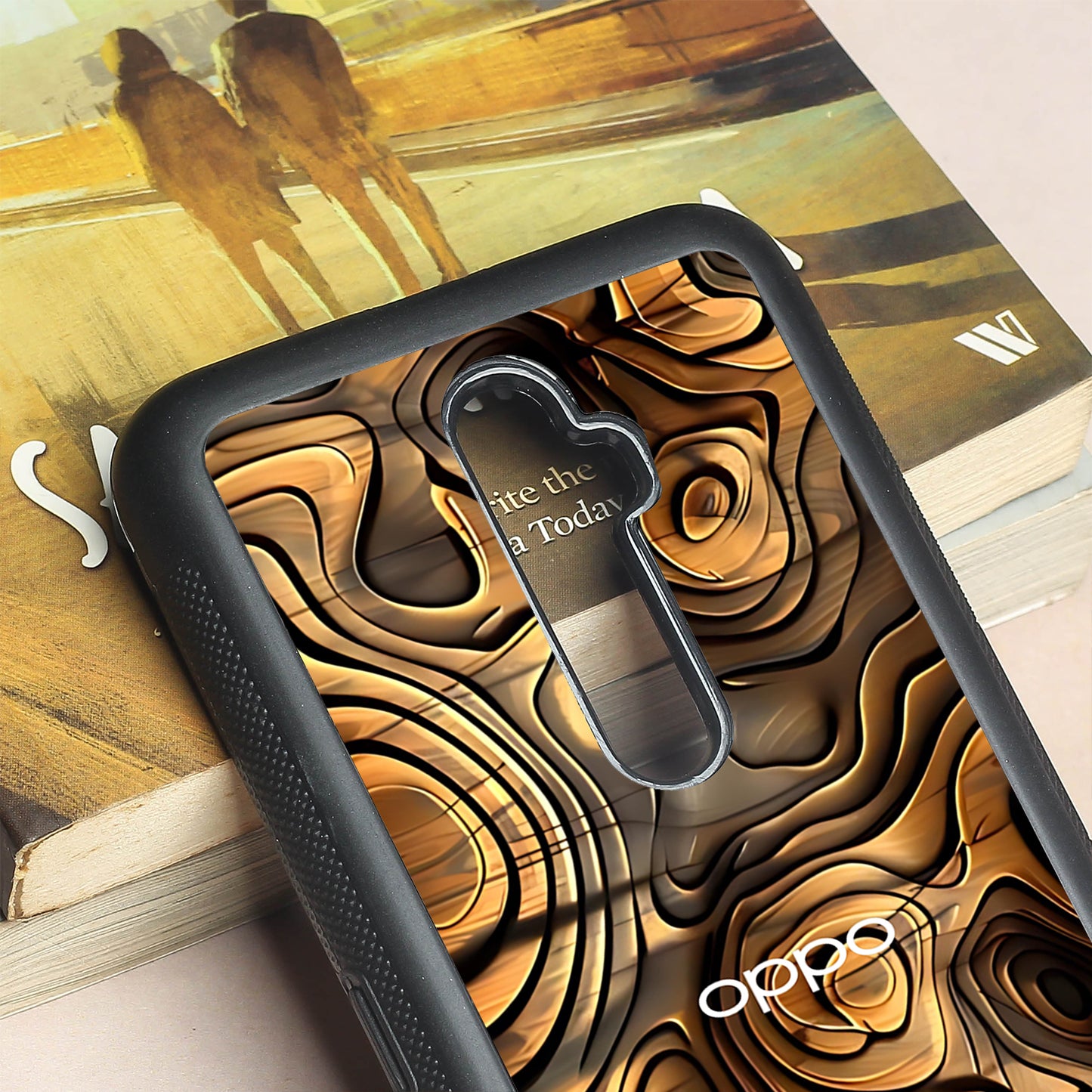 Rust Mirage metal back case for Oppo Reno2 F
