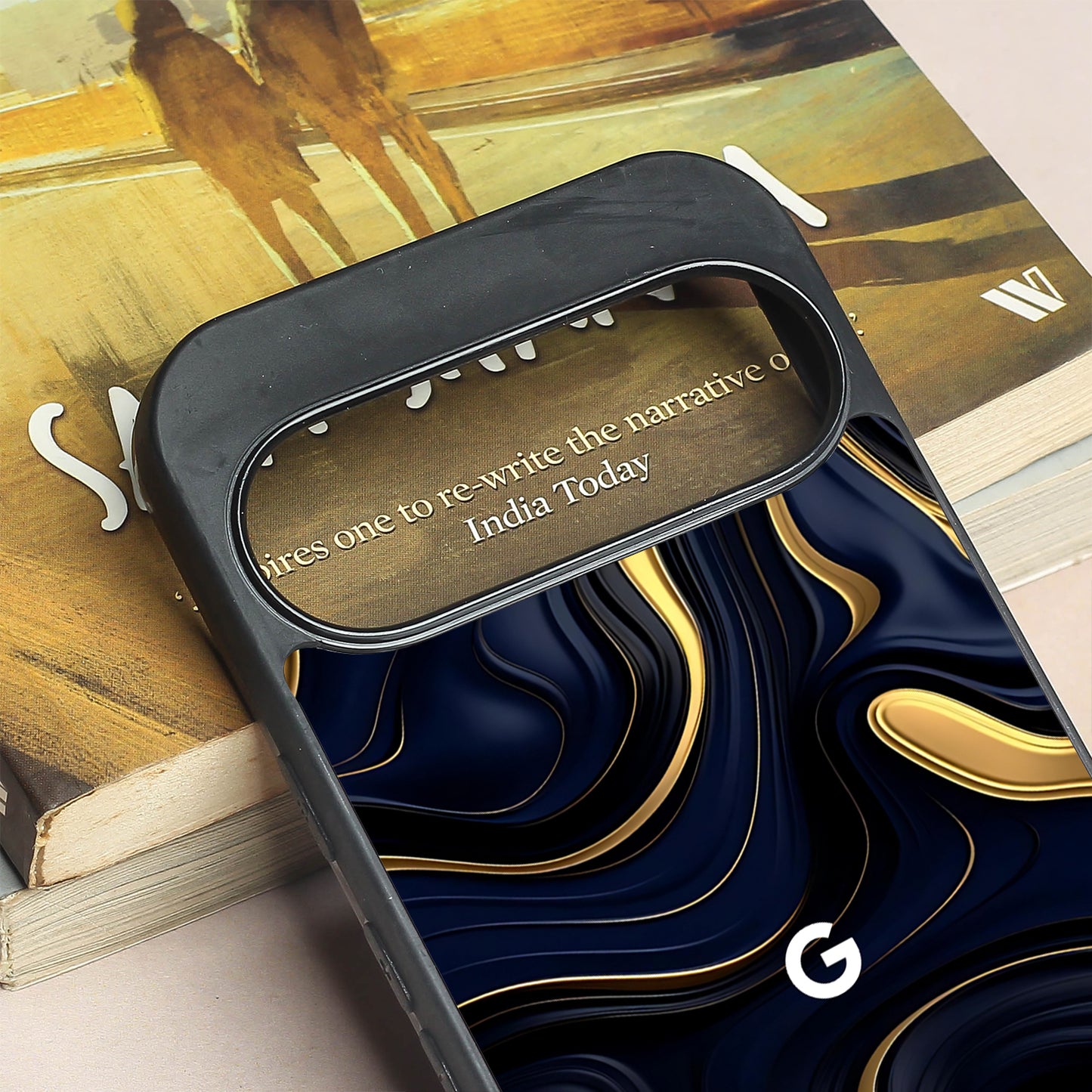 Noir Gold metal back case for Google Pixel 9