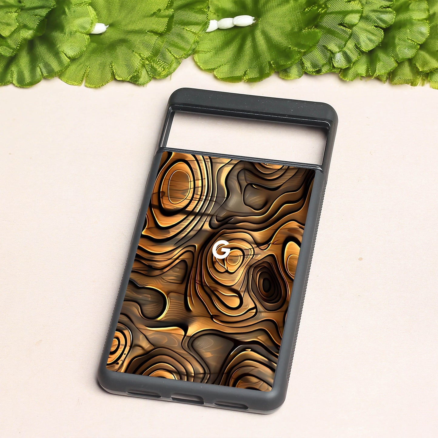 Rust Mirage metal back case for Google Pixel 7a