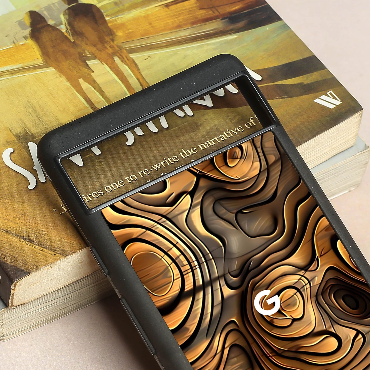 Rust Mirage metal back case for Google Pixel 6a