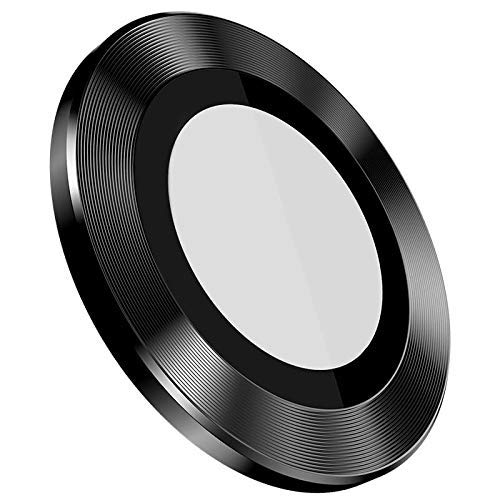 Black Metallic camera ring lens guard for Apple iphone 14 Pro Max - Kemarco