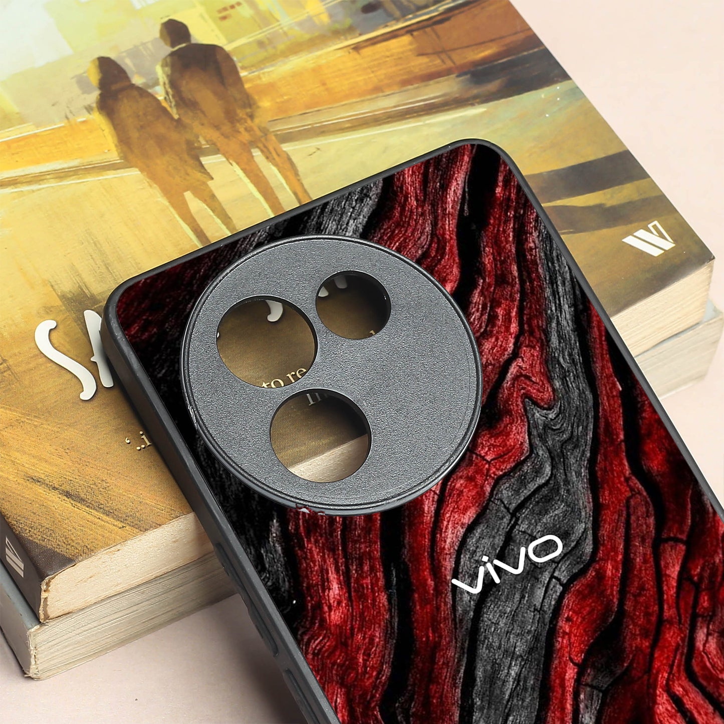 Volcano Core metal back case for Vivo V30e