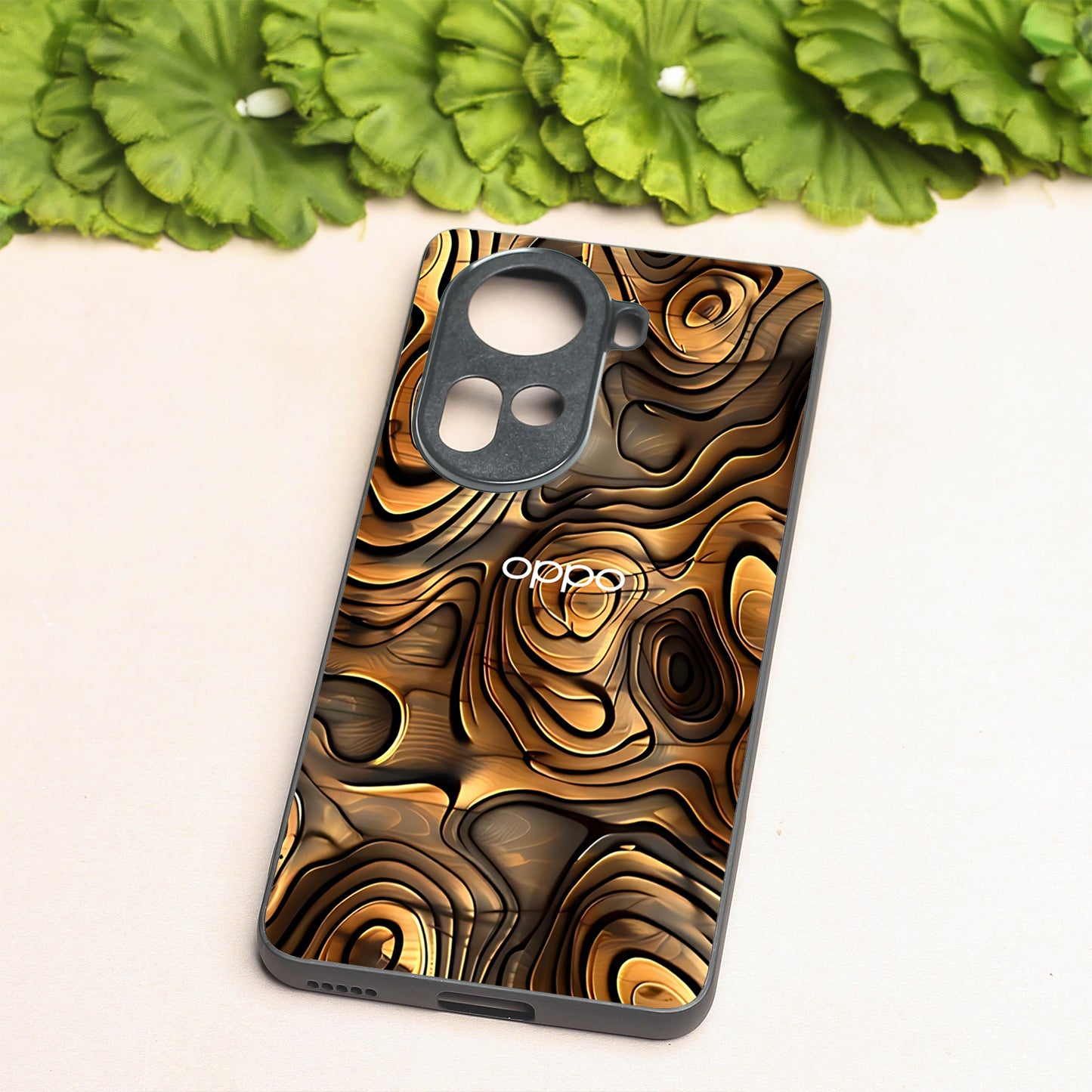 Rust Mirage metal back case for Oppo Reno 11