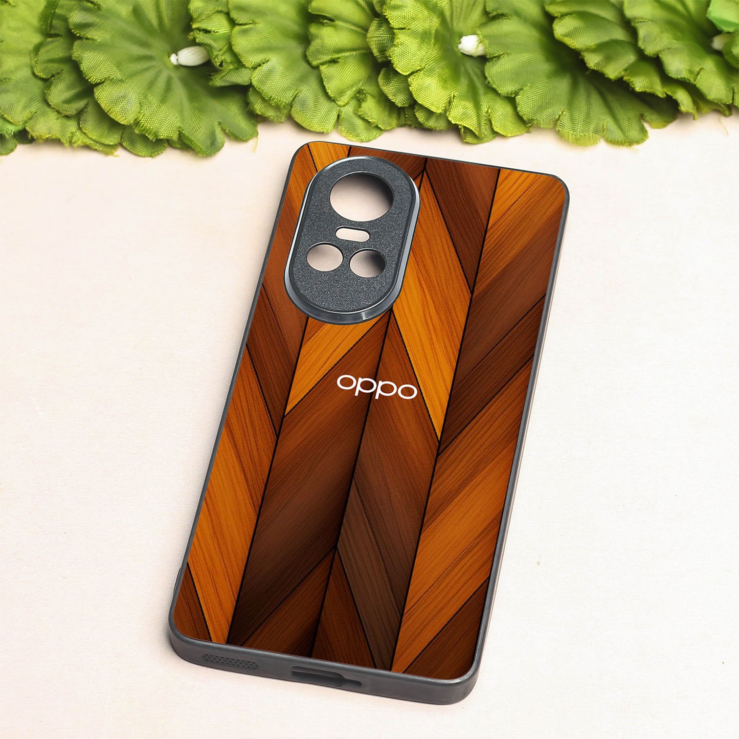 V-Wood Luxe metal back case for Oppo Reno 10