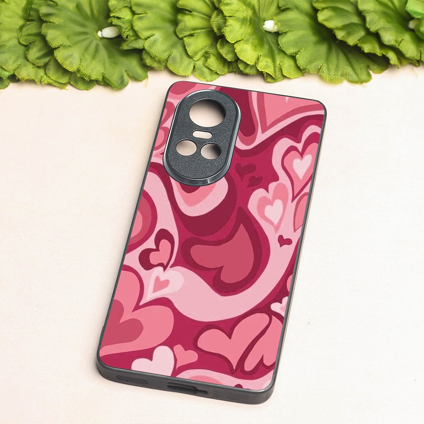 Valentine Wave metal back case for Oppo Reno 10