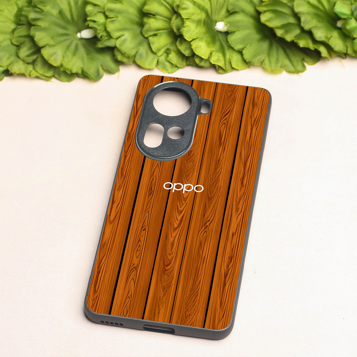 WoodCraft Touch metal back case for Oppo Reno 11
