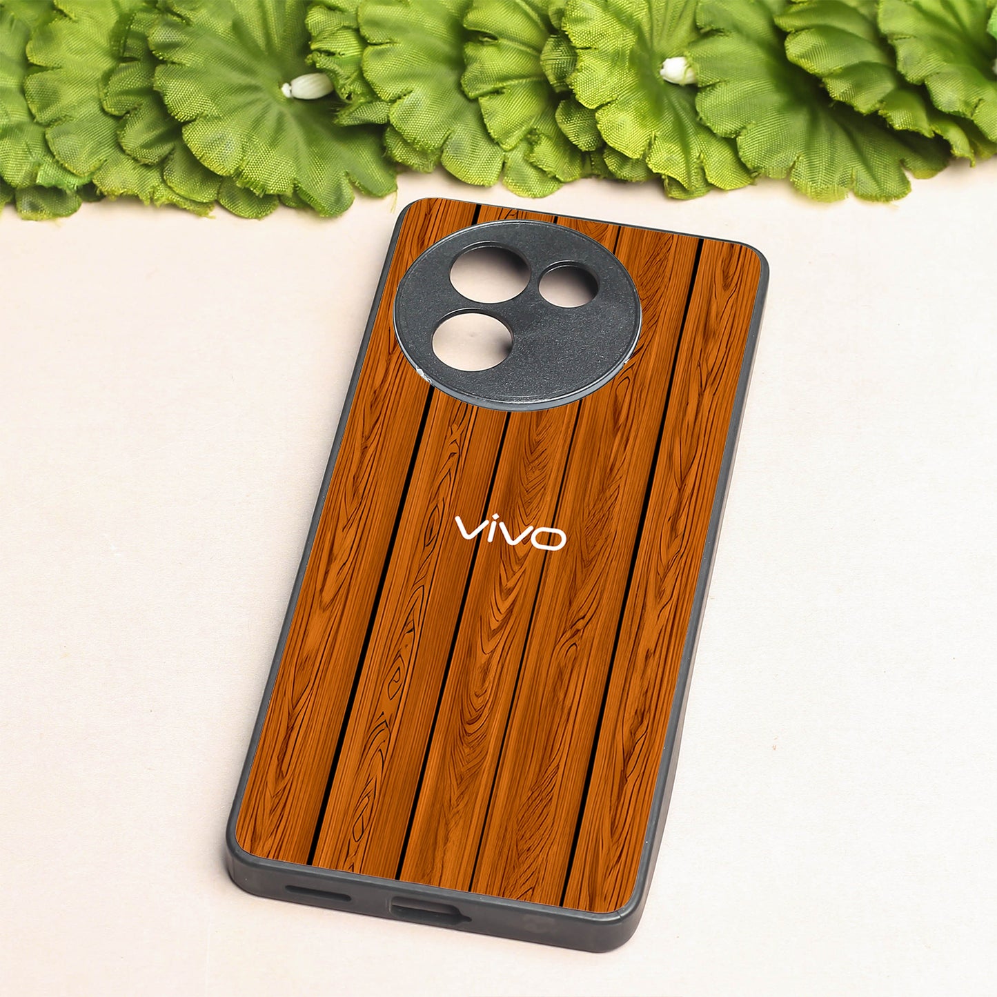 WoodCraft Touch metal back case for Vivo T3X