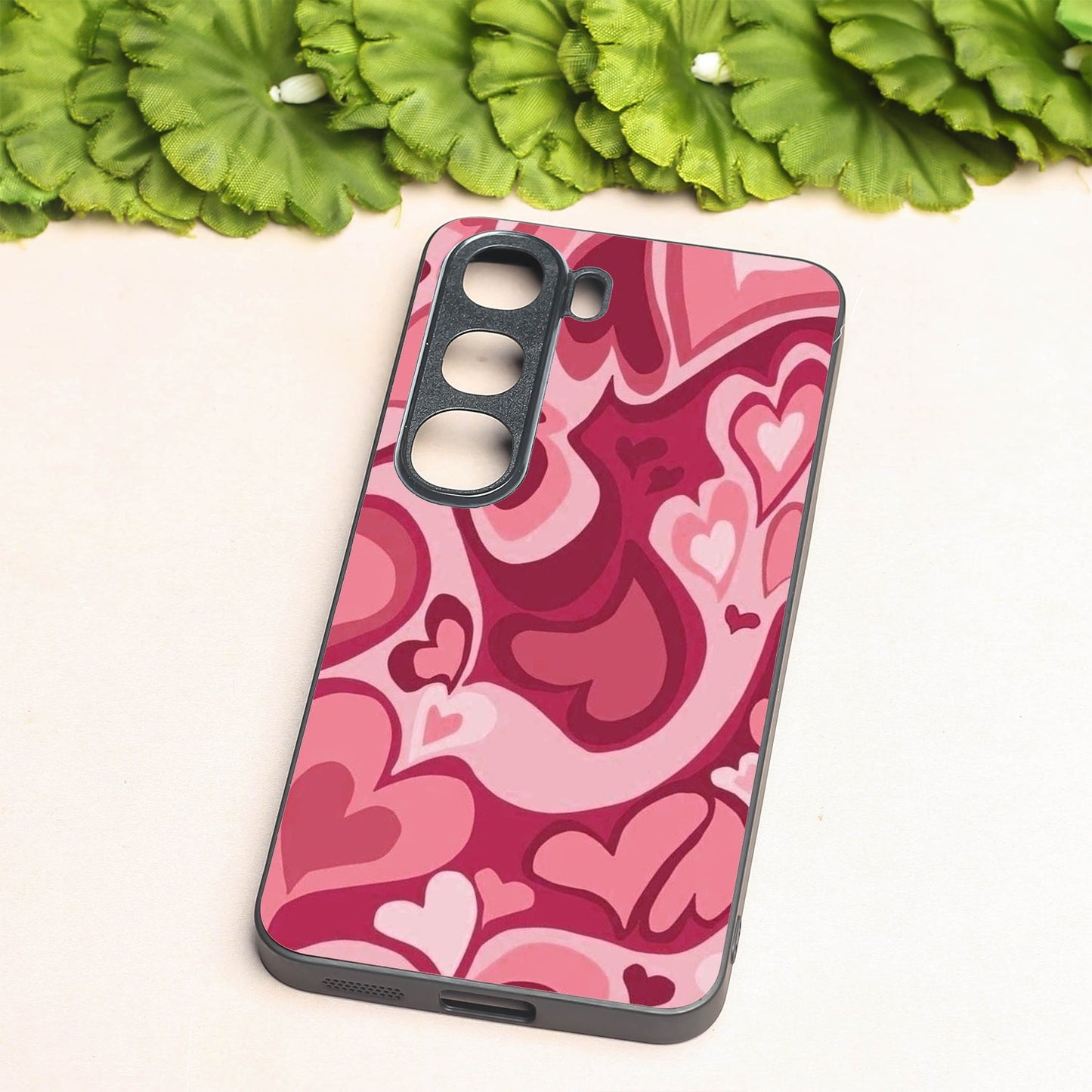 Valentine Wave metal back case for Vivo Y300