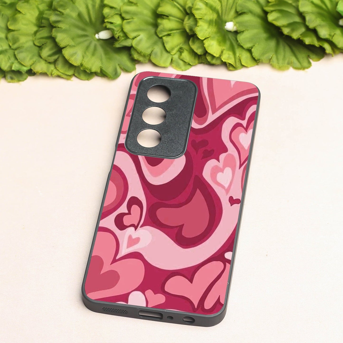 Valentine Wave metal back case for Oppo A3 Pro 5g