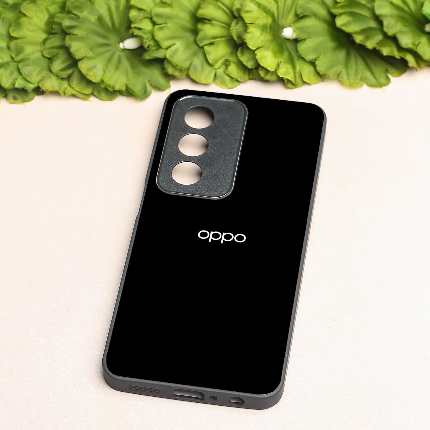 Black metal back case for Oppo K12X