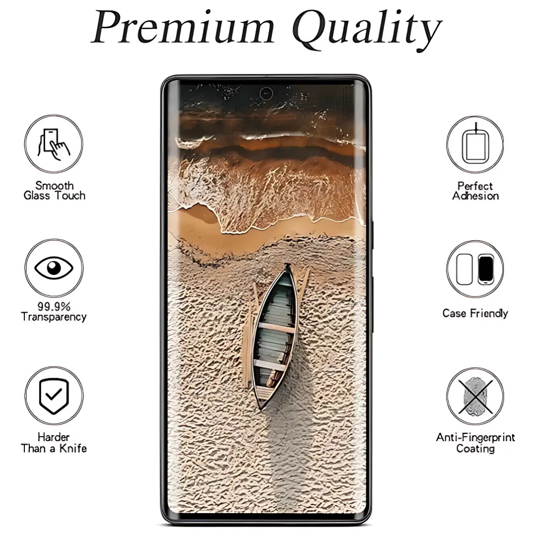 Premium UV Tempered Glass Screen Protector For Oneplus 7 Pro