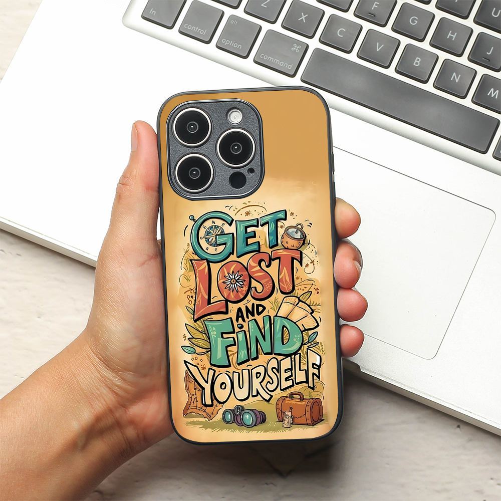 Lost & Found metal back case for Apple Iphone 14 Pro