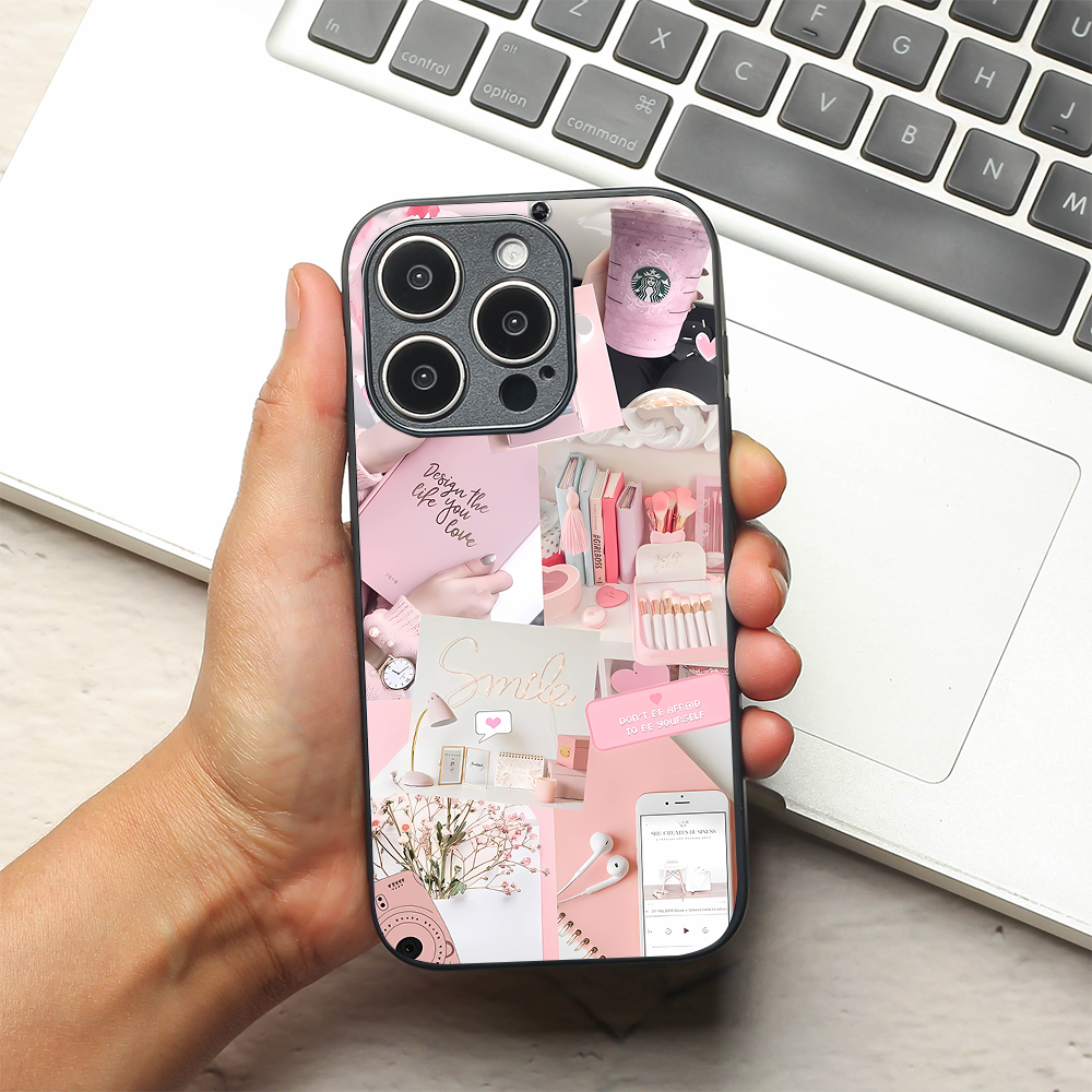 Pinkspiration metal back case for Apple Iphone 13 Pro Max