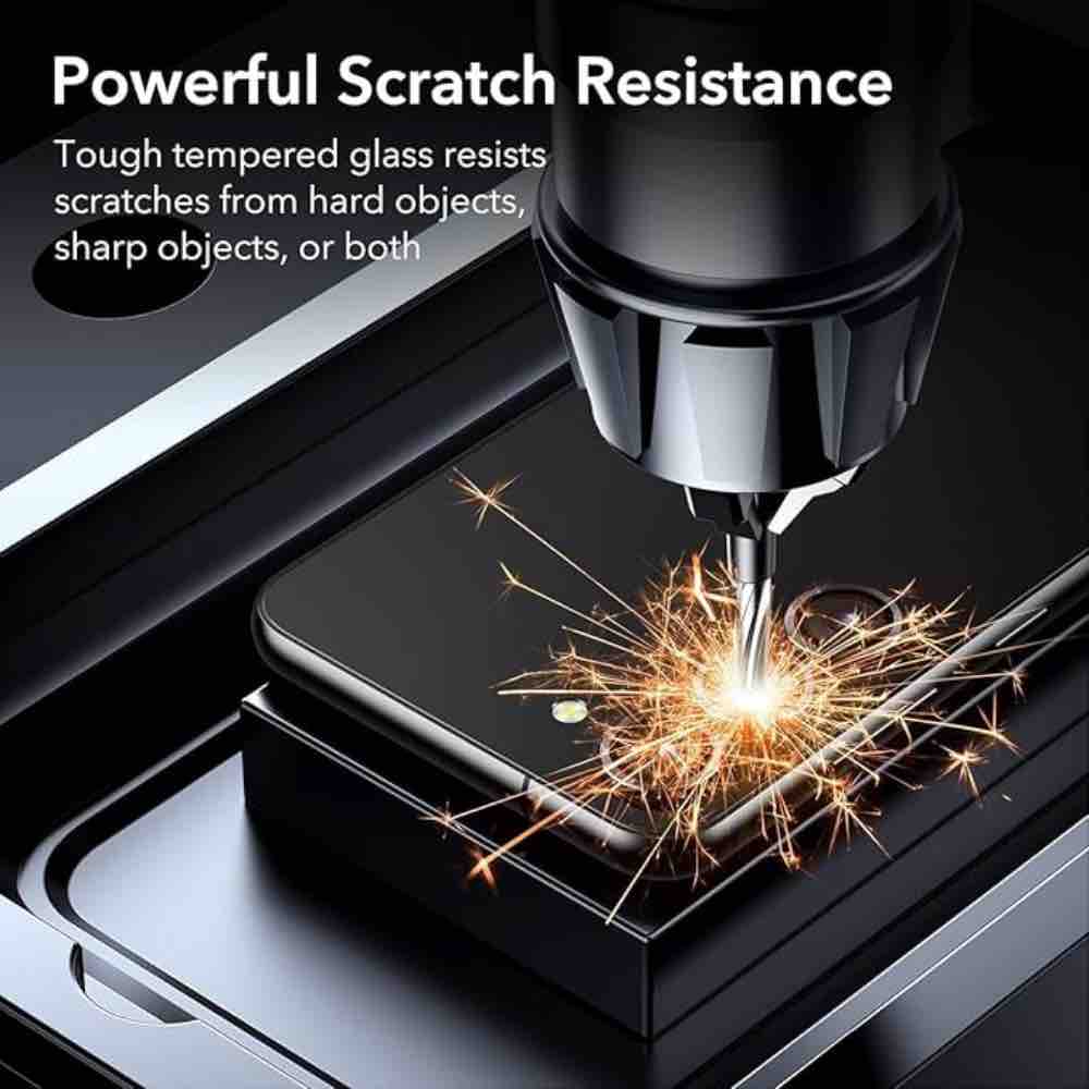 Black Metallic camera ring lens guard for Samsung A56