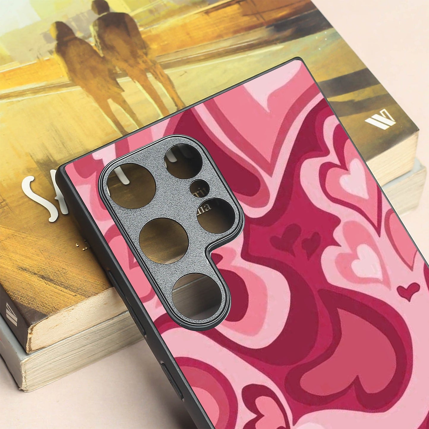 Valentine Wave metal back case for Samsung S24 Ultra