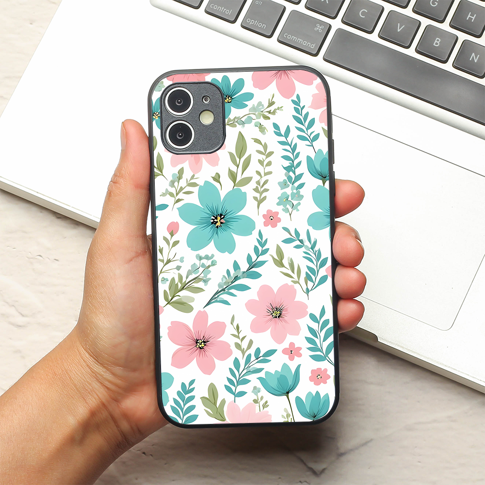 Floral Mist metal back case for Apple Iphone 11