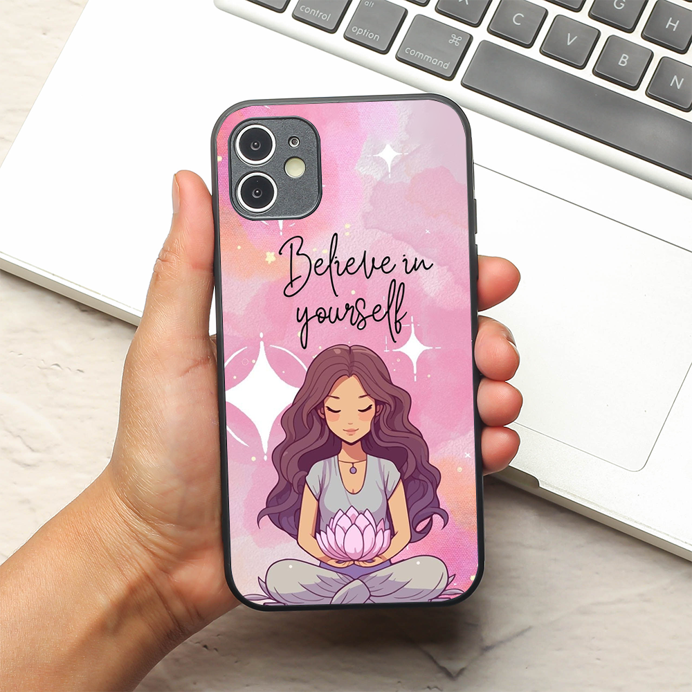 Lotus Girl metal back case for Apple Iphone 11