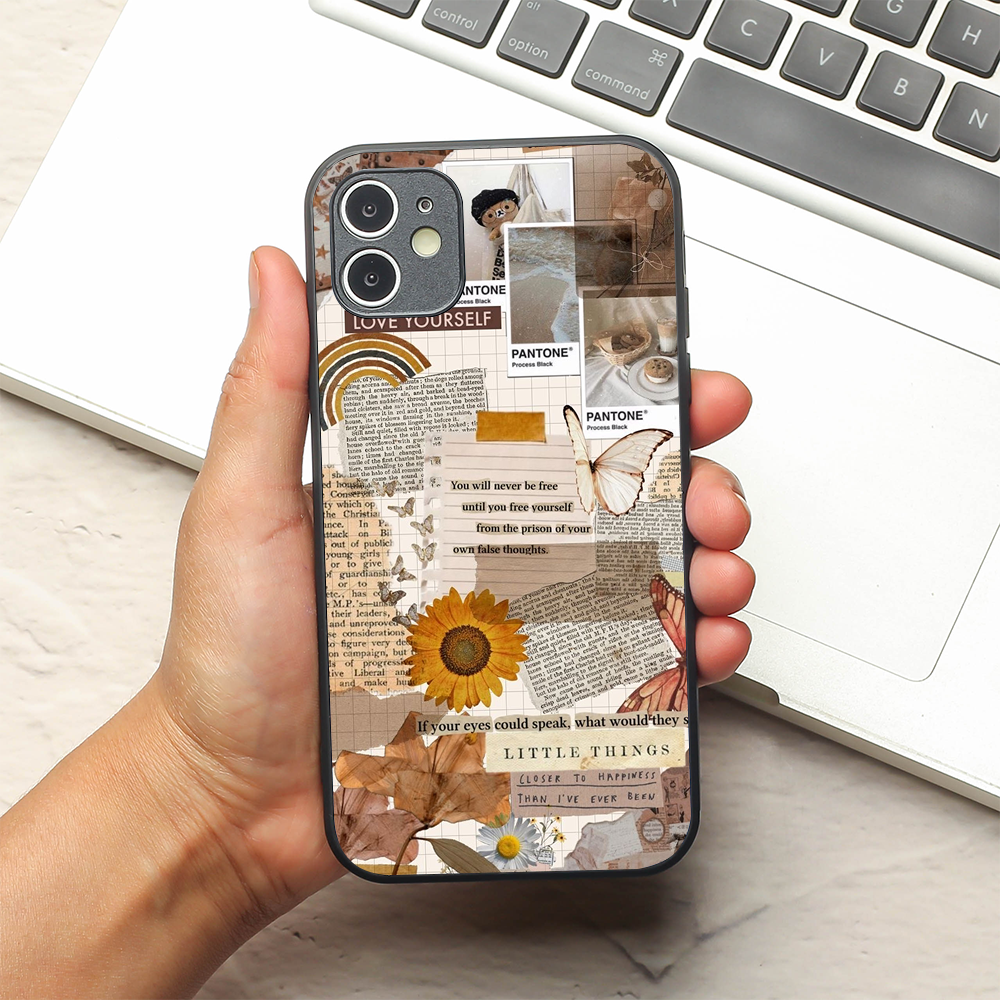 Sunlit Stories metal back case for Apple Iphone 11