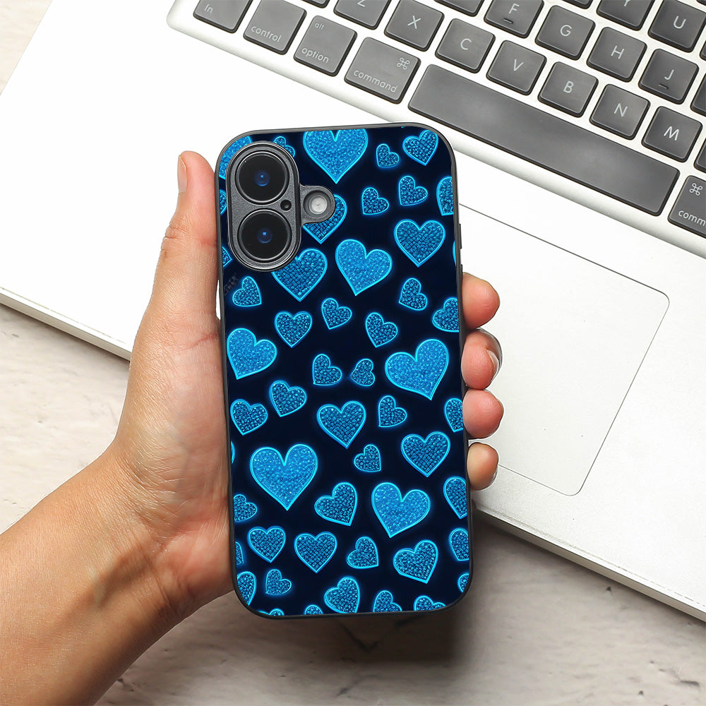 Midnight Romance metal back case for Apple Iphone 16