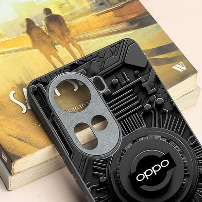 Core Reactor metal back case for Oppo Reno 11