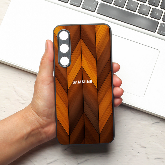 V-Wood Luxe metal back case for Samsung S23 FE