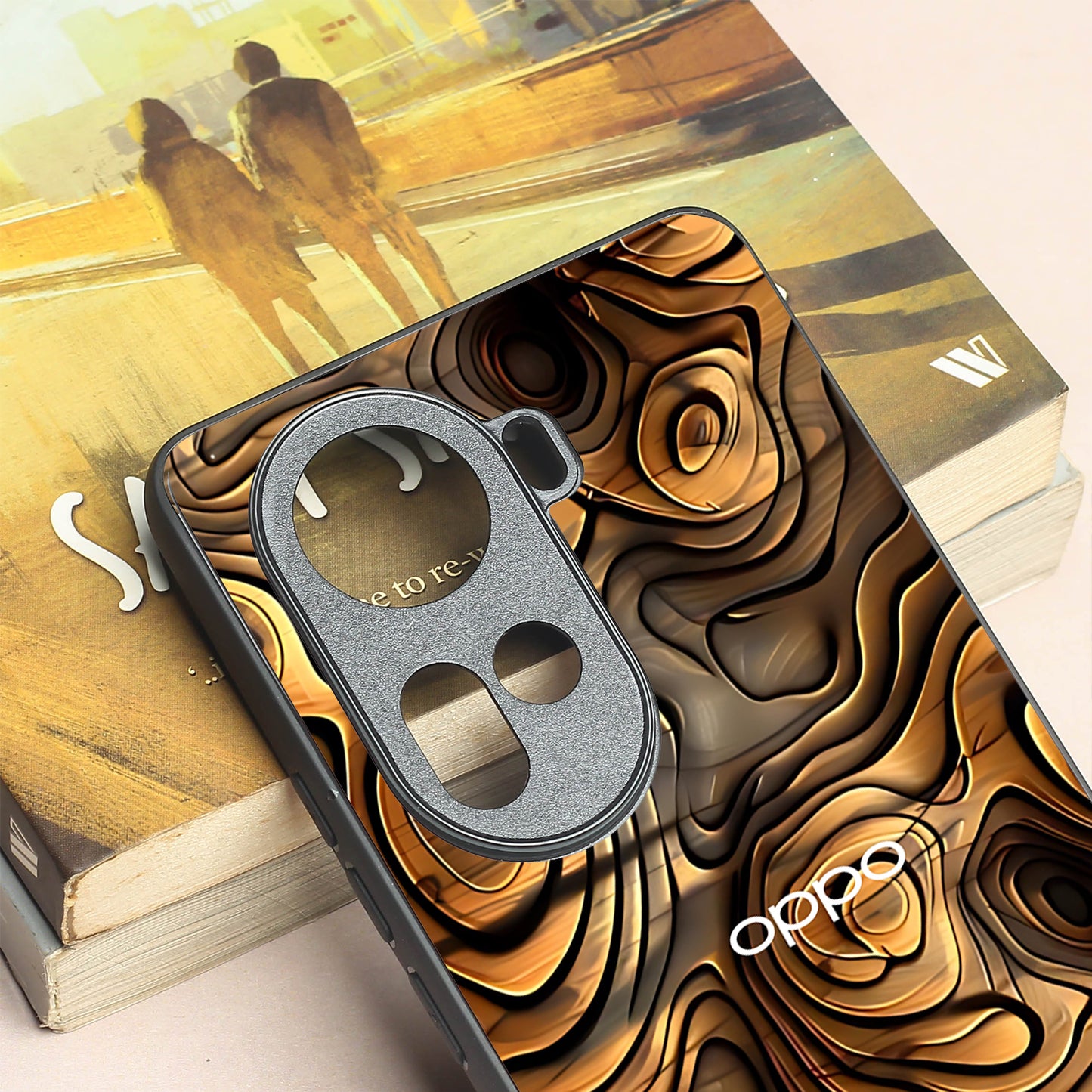 Rust Mirage metal back case for Oppo Reno 11