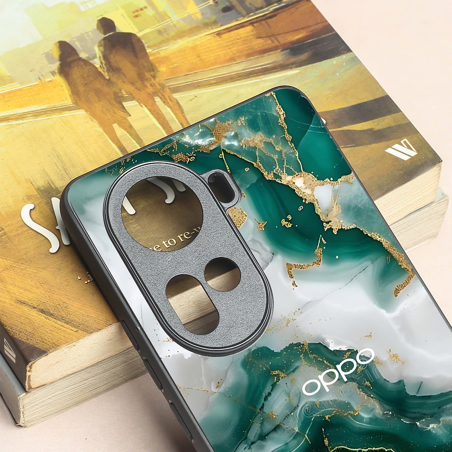 Auric Glaze metal back case for Oppo Reno 11