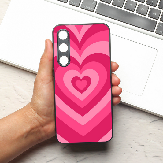 Retro Love metal back case for Samsung S23 FE