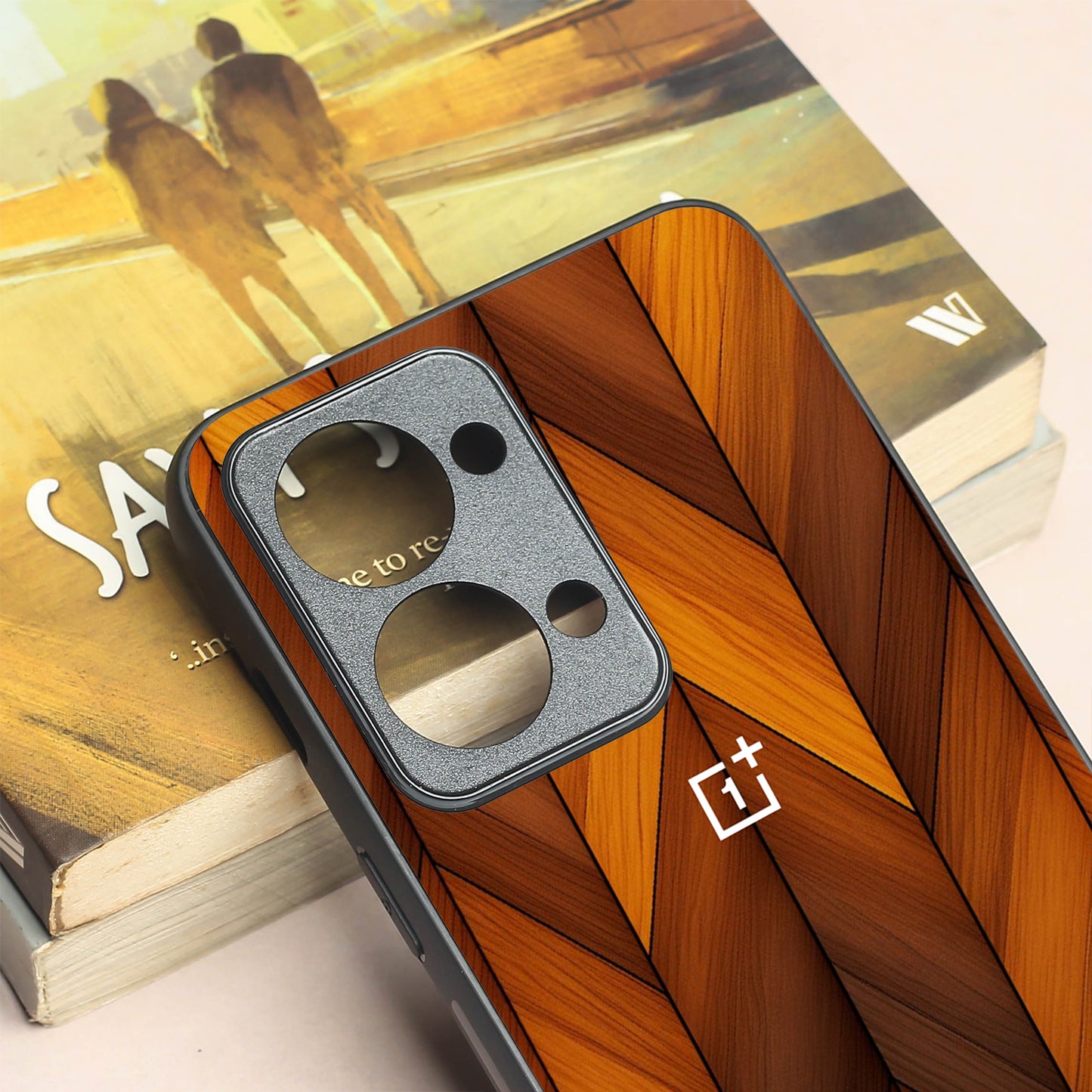 V-Wood Luxe metal back case for Oneplus Nord 2T