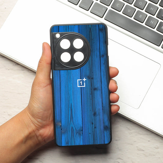 Indigo Planks metal back case for Oneplus 12R