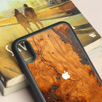 Lava Oak metal back case for Apple Iphone Xs Max