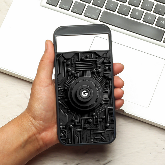 Core Reactor metal back case for Google Pixel 8