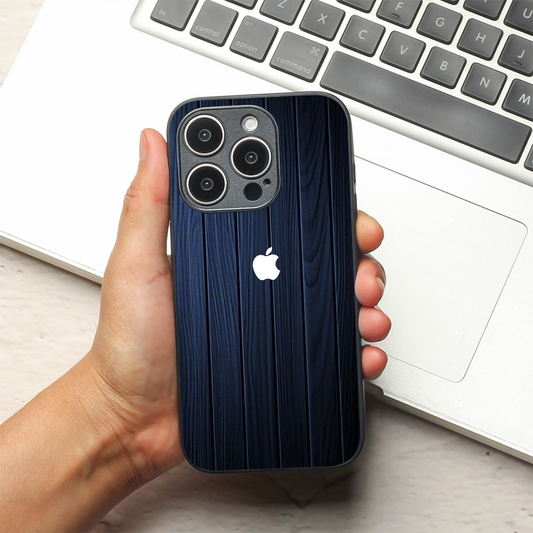 Ink Wood metal back case for Apple Iphone 16 Pro Max