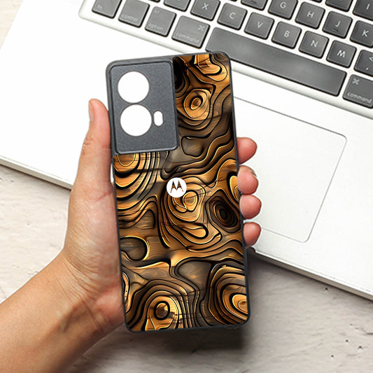 Rust Mirage metal back case for Motorola G85