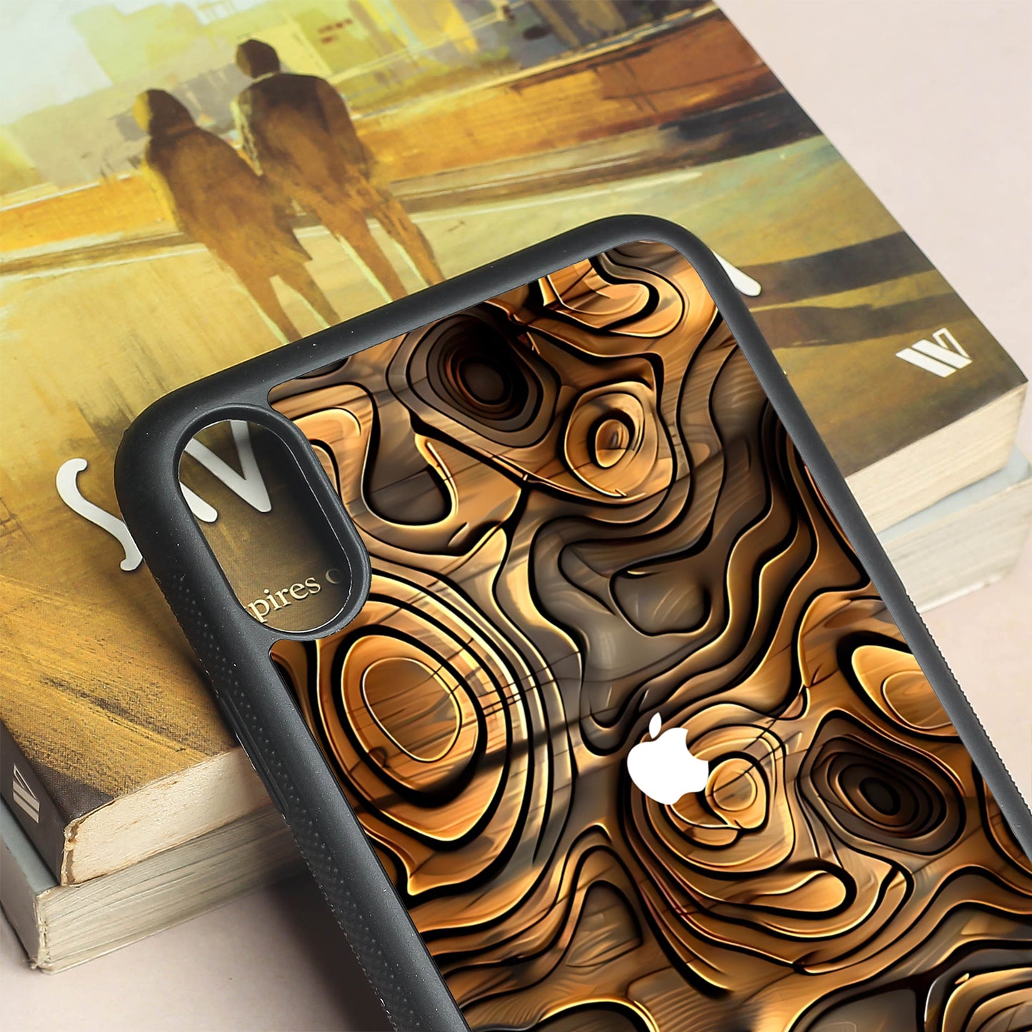 Rust Mirage metal back case for Apple Iphone Xs Max