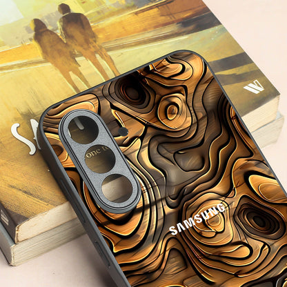 Rust Mirage metal back case for Samsung A56