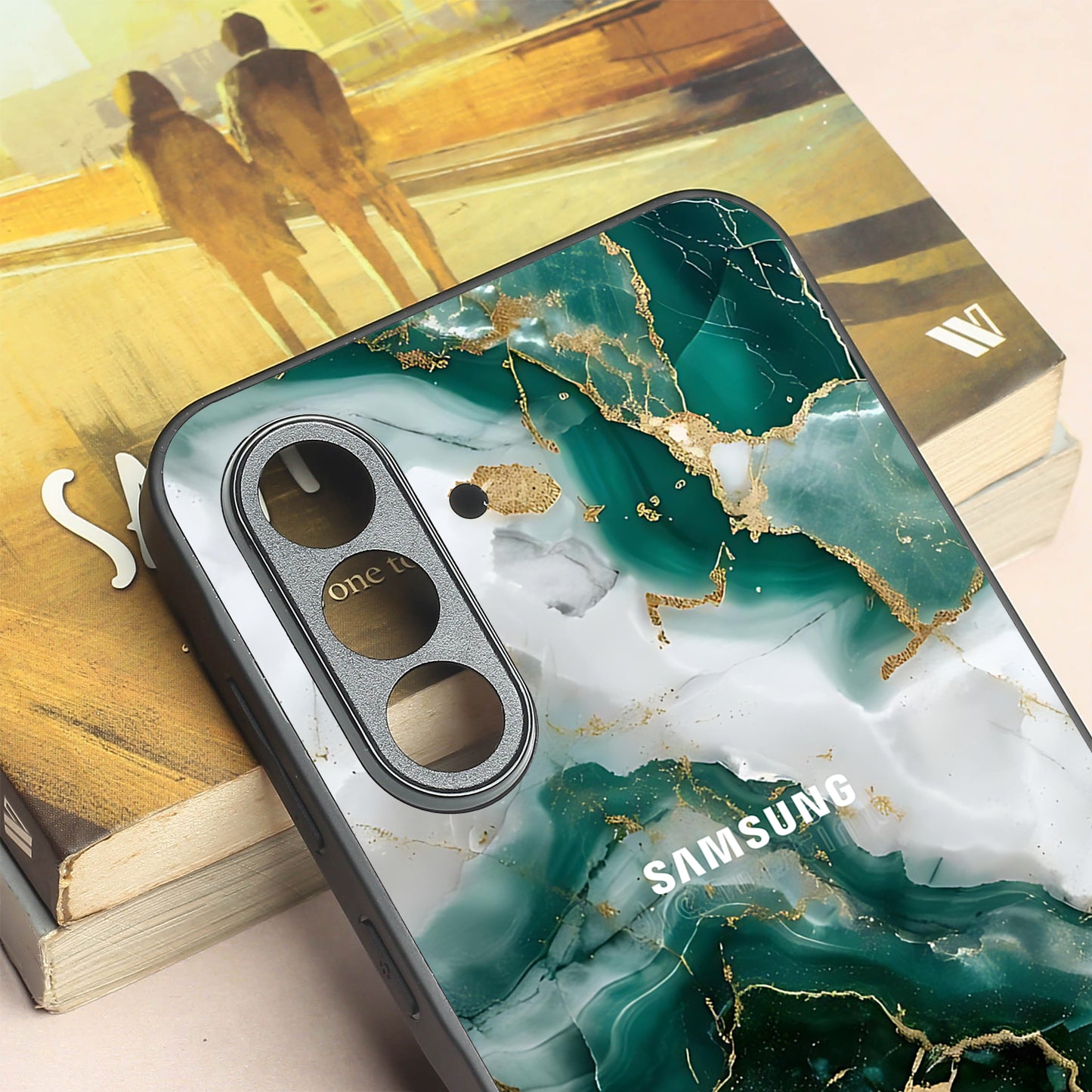 Auric Glaze metal back case for Samsung A56