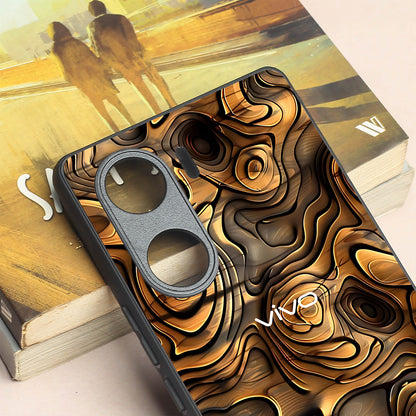 Rust Mirage metal back case for Vivo V29e