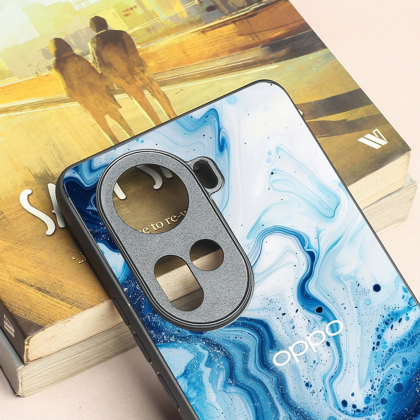 Neptune Swirl metal back case for Oppo Reno 11